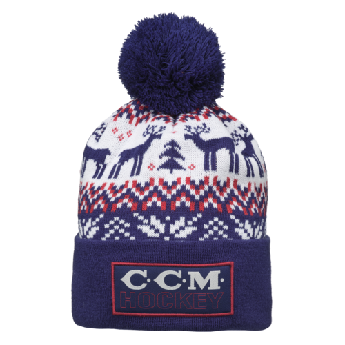 Czapka CCM Holiday Pom Knit